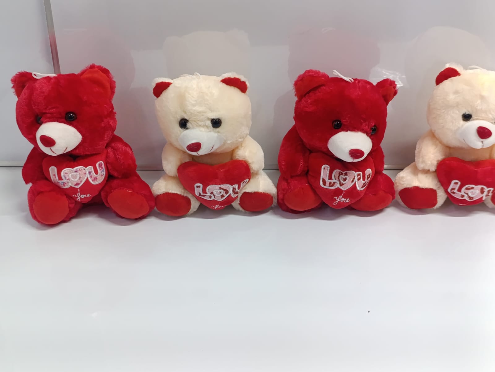 Teddy bear 
🔵30cm size. 1 PC Cute Teddy Bear Plush Toy 30cm Soft Cotton Stuffed Animal for Kids, Gifts, Decor, Fun, Affordable