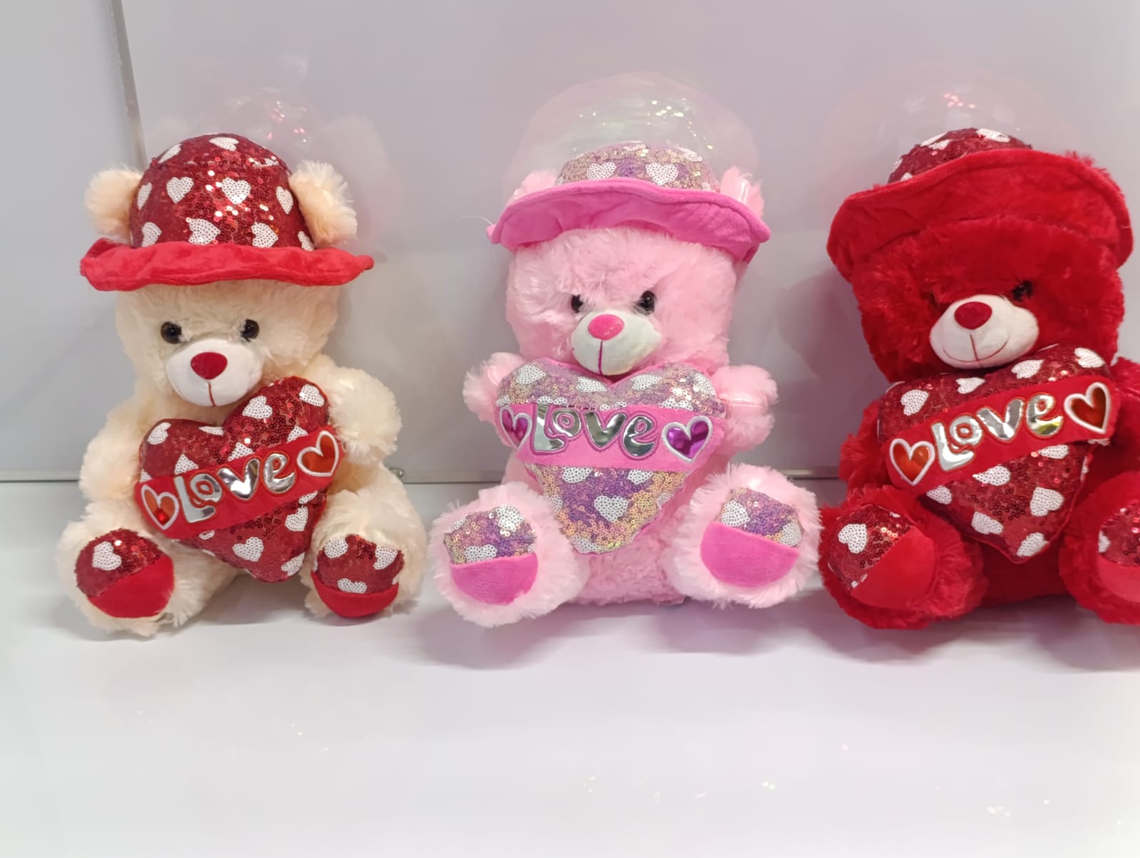 Teddy bear 
🔵30cm size. 1 PC Cute Teddy Bear Plush Toy 30cm Soft Cotton Stuffed Animal for Kids, Gifts, Decor, Fun, Affordable