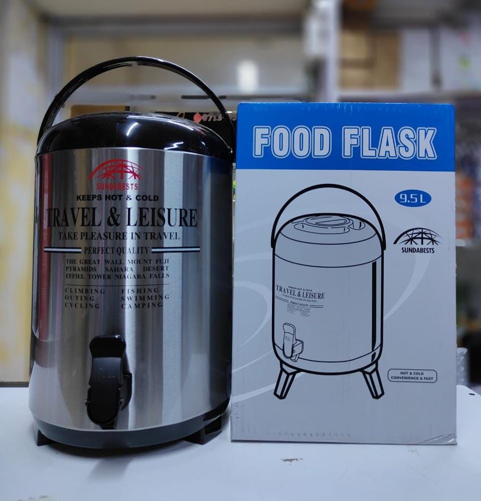 Tea urn,9.5l Heating Beverage Dispenser-75 Cup Hot&Cold water Urn-Stainless Steel Premium 12 L/3.2 Gallon Hot Drink Dispenser with Spigot for Coffee & Hot tea,Cold Milk,Water