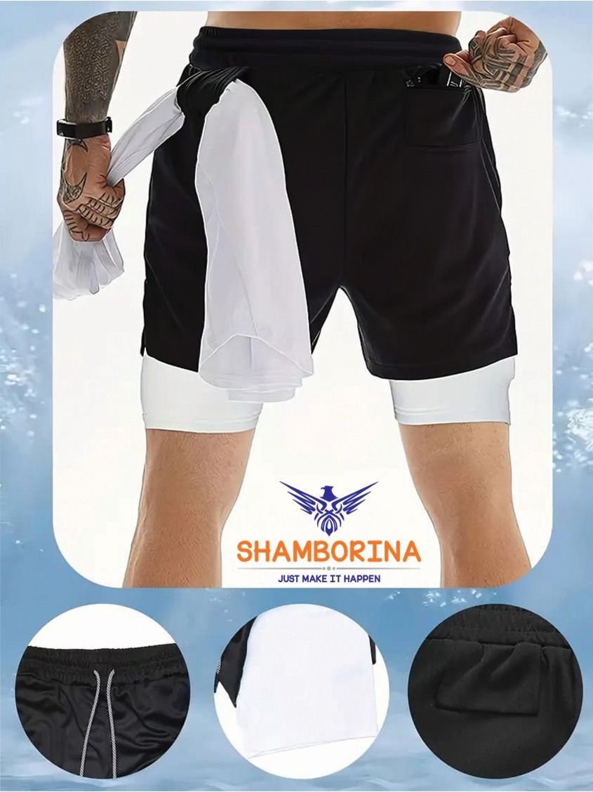 {OFFER !!  OFFER !!} Shamborina Gym Shorts With Leggings – Comfortable, Stylish & Performance-Ready