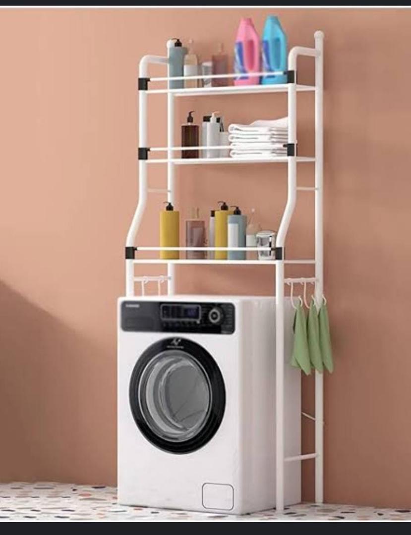 Toilet rack 3 Layer over the toilet rack organiser with Guardrail Bathroom Organiser free standing space saver stands for Toilet Bathroom