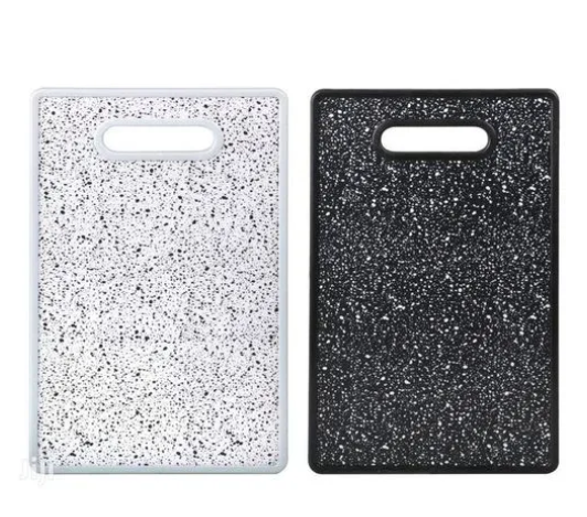 Granite Marble Chopping Board Marble– Heavy-Duty, Non-Slip & Easy to Clean – Stylish Cutting Board for Kitchen Use – Ideal for Vegetables, Meat, Fruits & Baking Prep