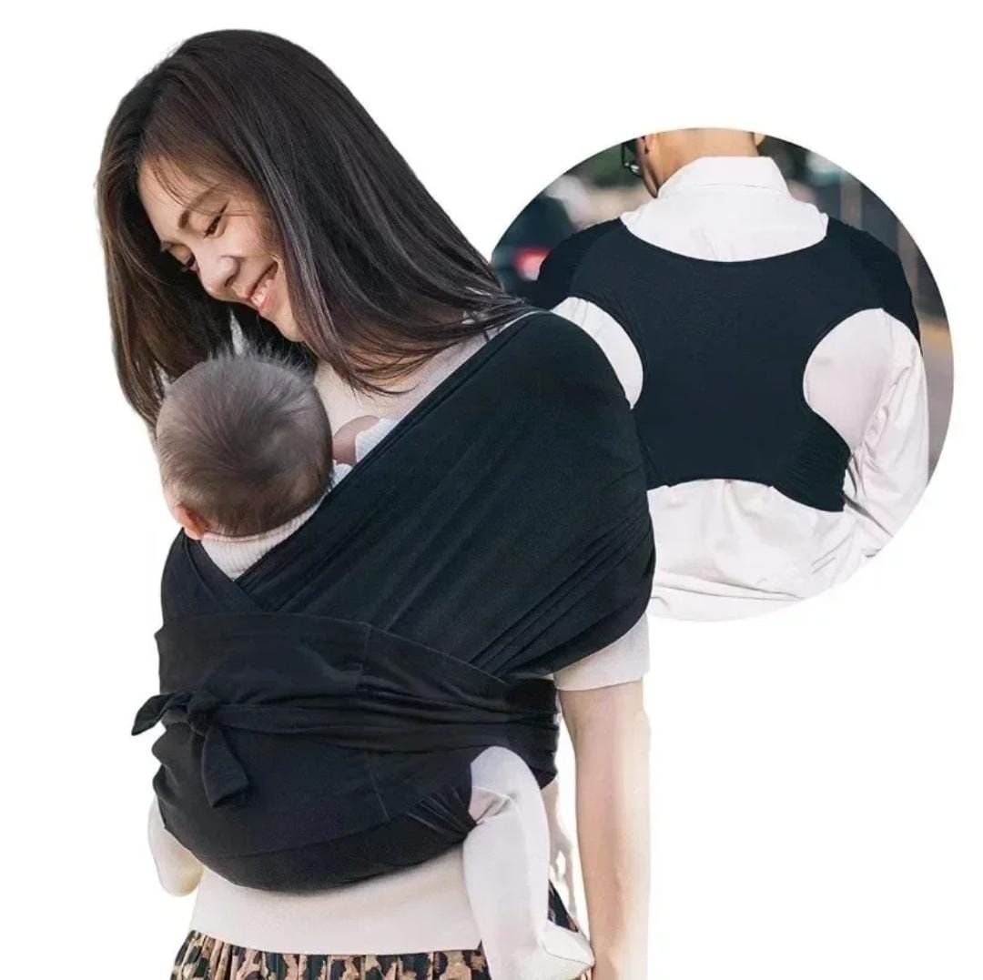 Baby Wrap Carriers-Kangaroo Wrap-Baby Carrier Sling For Newborns Soft Infant Wrap Breathable Wrap Breastfeed Birth Comfortable Nursing Cover