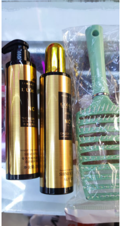 Luodais  Curly Keeper, Hair Spray & Hair Serum + FREE detangling wig comb Essential Oil For Women's Human Hair Wigs, Weaves Fragrance, Repair & Nourish Set Hydrating & Repairing Curly Hair