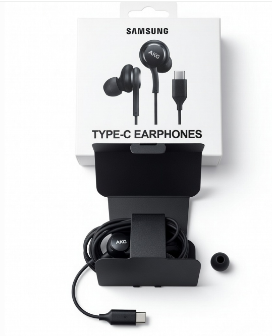 Galaxy Type C AKG Earphones for S25 S24 S23 S22 S21 Ultra S20 FE Note 20 A56 A36 A26 A16 A17 A55 A54 A53 A34 A33 Galaxy Z Flip 7 6 5 4 3 2 Fold 7 6 5 4 3 2 Type-C Earphones/Earbuds/Headphones/Airpods