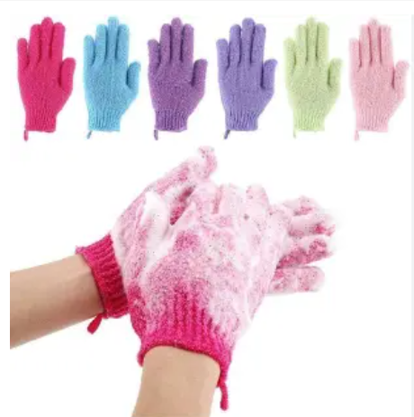 Bathing Gloves Exfoliating Bathing Cleaning Gloves Body Scrubber helps to precisely clean and gently remove dead skin cells body scrub gloves shower gloves ,bthing gloves