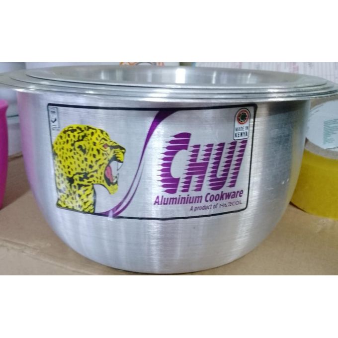 Chui 4 pcs sufuria set,Ideal for open jiko or firewood cooking,durable and easy to clean.
