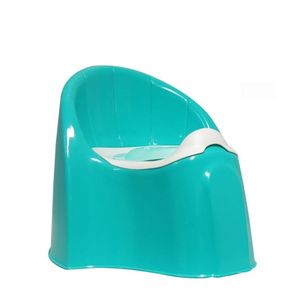 Portable Baby Potty Plastic Training Toilet Seat,designed with round smooth design and high back support gives maximum comfort to your baby while sitting/squatting.