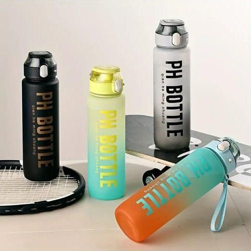 1 Litre PH Motivational Water Bottle,Superior manufacturing with premium materials and strict quality control makes this water bottle safe, smooth, durable, leak-proof and scratch resistant.