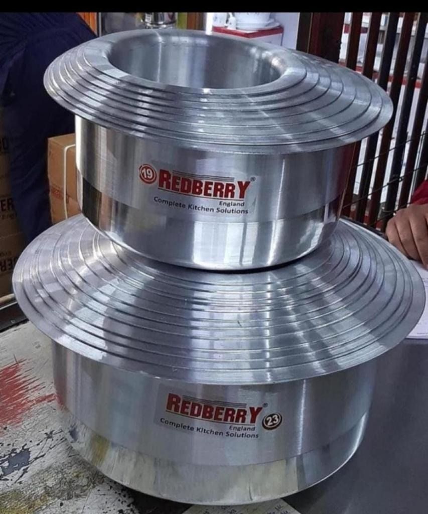 Redberry 8pcs Heavy Alluminium Sufurias.