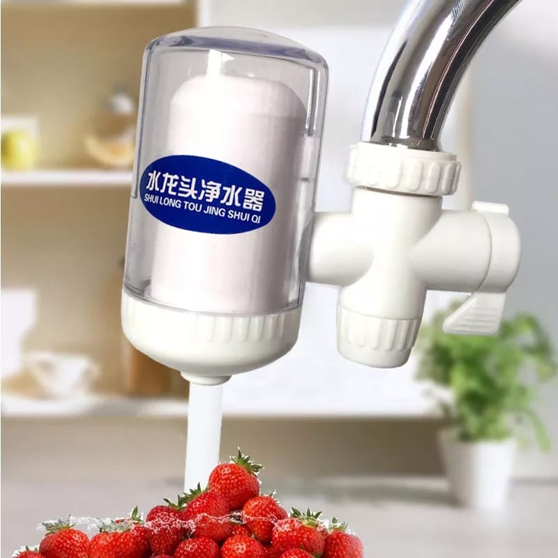 KITCHEN FILTER. Ceramic Cartridge Tap Water Purifier, Designed to remove residual chlorine, heavy metal ions, unpleasant odors, and bad taste.
