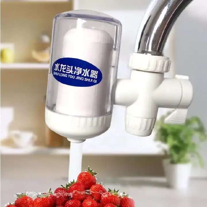 KITCHEN FILTER. Ceramic Cartridge Tap Water Purifier, Designed to remove residual chlorine, heavy metal ions, unpleasant odors, and bad taste.