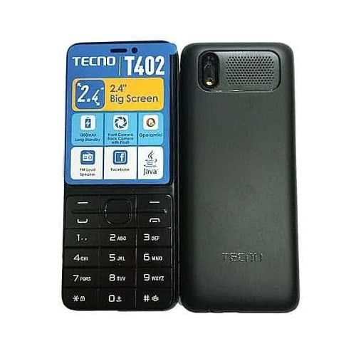 Tecno T402( Triple SIM Cards),1.77" Display,mem Card Slot Up To 32GB,FM Radio //BLACK,GOLD