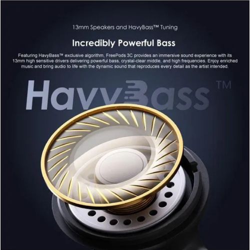 Oraimo FreePods 3C ENC Calling Noise Cancellation Long Playtime True Wireless Earbuds