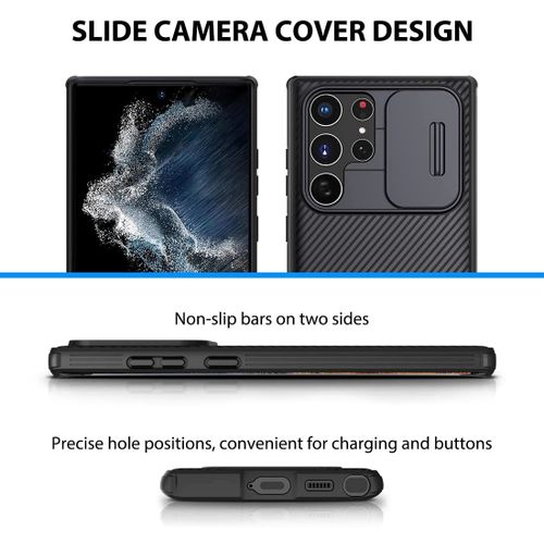 Nilkin Phone Case For S22 Ultra Phone Case 2022, Nillkin For Samsung Galaxy S22 Ultra Case, CamShield Pro Case With Slide Camera Cover, Samsung S22 Ultra 5g Case 6...