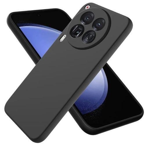 Tecno Camon 30 Black Soft Silicone Phone Case/ Cover,does not fade away the initial colour