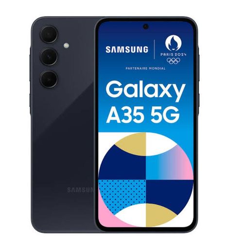 Samsung GALAXY A35 5G,SUPER AMOLED 6..6" INCHES DISPLAY,8GB RAM/256GB ROM,50MP,5000MAH,ANDROID 14, the battery can last upto 4 days ,free charging adapter