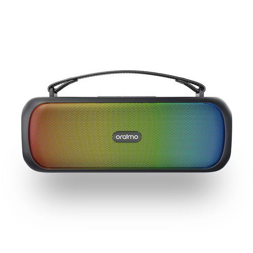 Oraimo Boom OBS-75D Bass Go Boom Speaker,wireless speaker that has an incredible tremble and base sounds .can withstand power for upto 7 days standby,modern design ,simple and good quality and durable