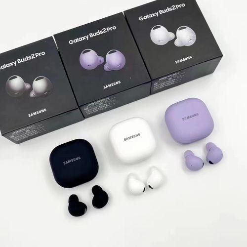 Samsung Buds 2 Pro True Wireless Bluetooth Earbuds - Black, (1YR WRTY),has an incredible base system and a trembling sound ,can withstand power for a long time