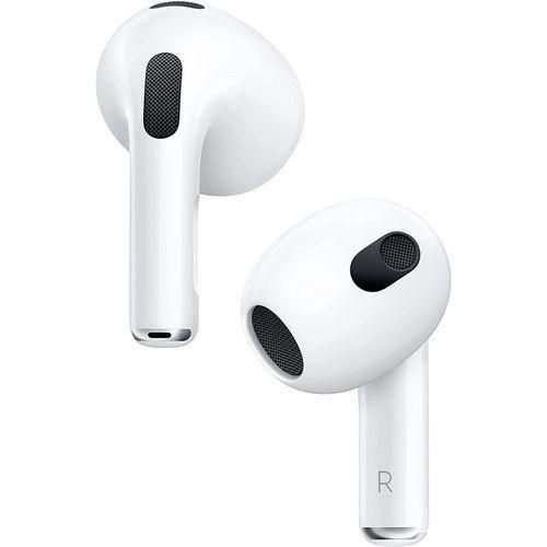 Apple wireless airpods ,has got a noise cancellation system ,good quality sound system.incredible bass for music and audio .can withstand power for a long period of time
