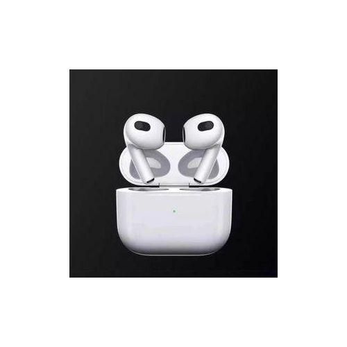 Apple wireless airpods ,has got a noise cancellation system ,good quality sound system.incredible bass for music and audio .can withstand power for a long period of time