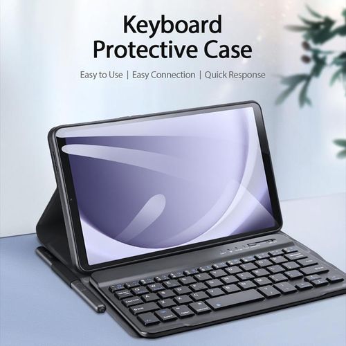 Tablet Case For Samsung Galaxy Tab A9, leather keyboard casing . strong and durable