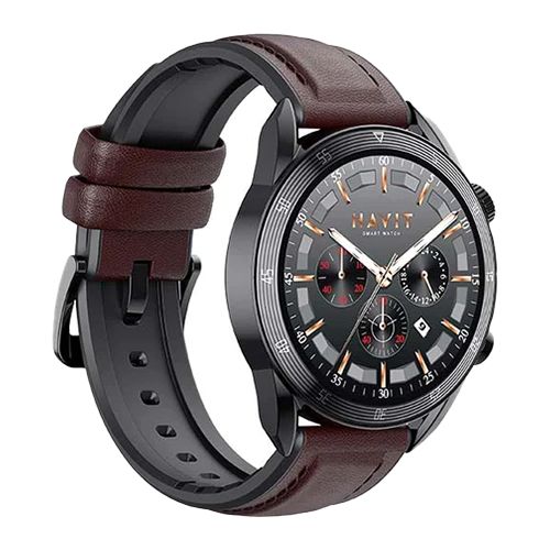 Havit Fitness AMOLED Smartwatch M9030Pro, original leather straps