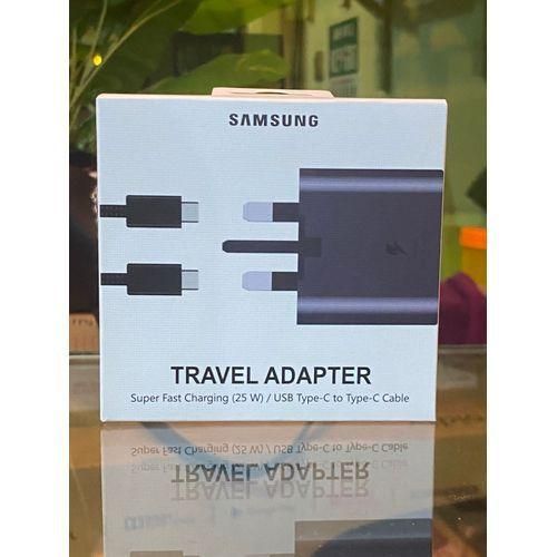 Samsung Original Galaxy A14/A24/A25/25W Original Superfast Charger + Fast Type C -C Cable