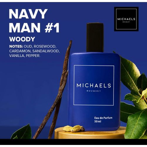 Michaels Bouquet Navy 1, long lasting perfume that can last upto 72 hours of freshness and masculinity