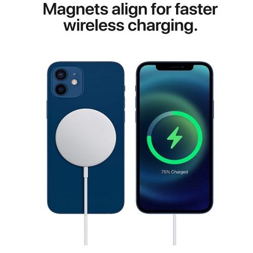 Apple MagSafe WIRELESS IPHONE Charger - White,for iphone 11,12,13,14,15,16 models