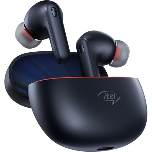 Itel Buds Ace in Ear TWS Earbuds with 40H Playtime, Quad Mic ENC, IPX5, 10MM Bass Boost Drivers,BT Version 5.3, Fast Charging