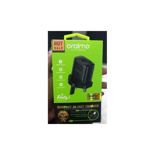 Oraimo FAST Android Charger Type C For Charging & Data Transfer USB Cable Type C For OPPO , XIAOMI Redmi 12C, Samsung Galaxy A15 & Tecno Spark 20