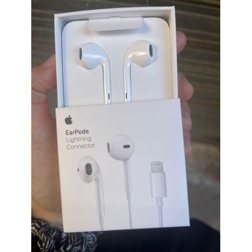 Apple Original Airpods for iPhone Wired with Lightning Connector Headsets Earpods/Earphones/Headphones for iPhone 14/14 Plus/14 Pro/14 Pro Max/13/13 Pro/13 Pro Max/13 Mini/12 Pro Max/12 Pro/12 /12 Min