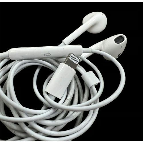 Apple Original Airpods for iPhone Wired with Lightning Connector Headsets Earpods/Earphones/Headphones for iPhone 14/14 Plus/14 Pro/14 Pro Max/13/13 Pro/13 Pro Max/13 Mini/12 Pro Max/12 Pro/12 /12 Min