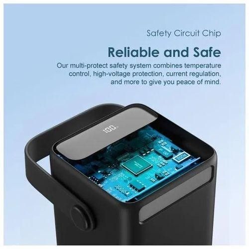 PowerBox 500 50000mAhh 22.5W Power Bank 50000 mAh Powerbank OPBP500QN,can charge upto 12 phones at a go or a phone 12 rounds. Super fast charging