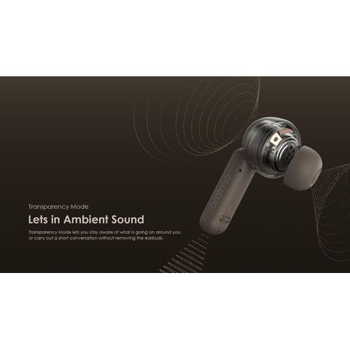 Oraimo SpacePods x Burna Boy ANC True Wireless Earbuds, tuned for afrobeat by burna boy, has got active noise cancellation