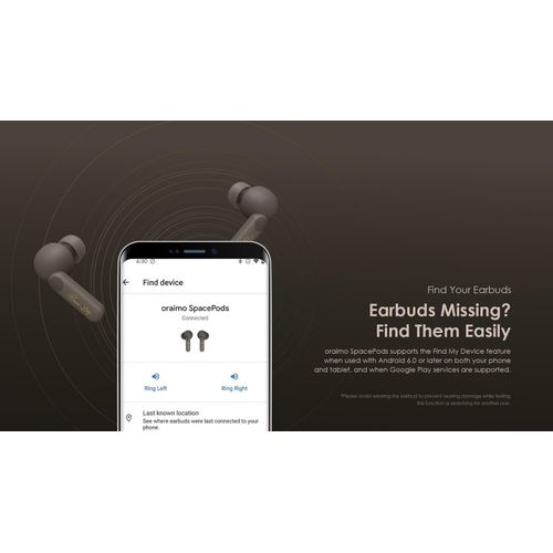 Oraimo SpacePods x Burna Boy ANC True Wireless Earbuds, tuned for afrobeat by burna boy, has got active noise cancellation