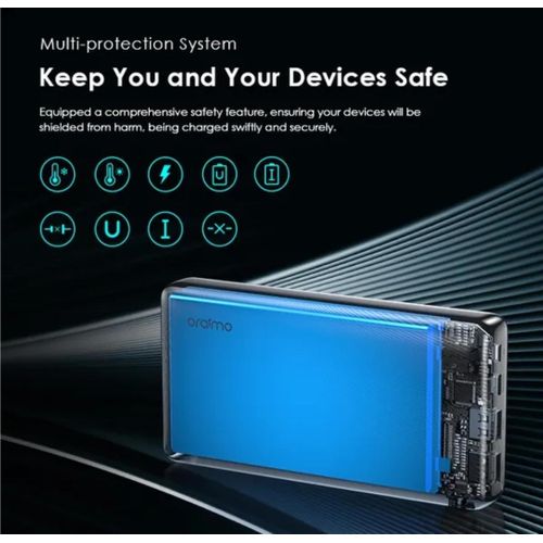 Oraimo TRAVELER 15 FLASH 20000mAh 15W QUICK CHARGE POWER BANK