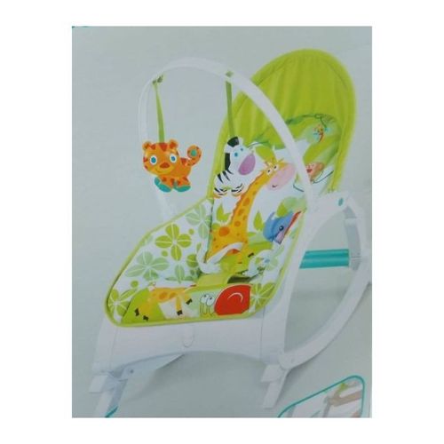 3 in 1 Baby Rocker + Dining Table,Music & Vibration 0-3yrs