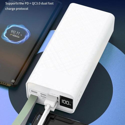 Amaya APW Large Capacity power bank 30000mAh 22.5W super fast charging with flashlight 30000mah