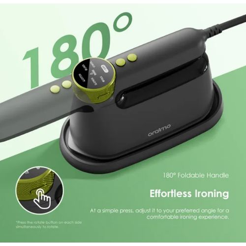 Oraimo SmartIron 1740W Portable Electric Iron,2 in 1 steaming and ironing. easy to use and suitably . straightens clothes and linens