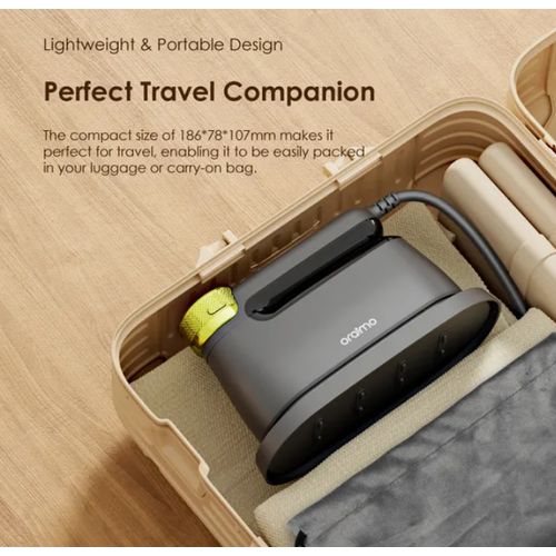 Oraimo SmartIron 1740W Portable Electric Iron,2 in 1 steaming and ironing. easy to use and suitably . straightens clothes and linens