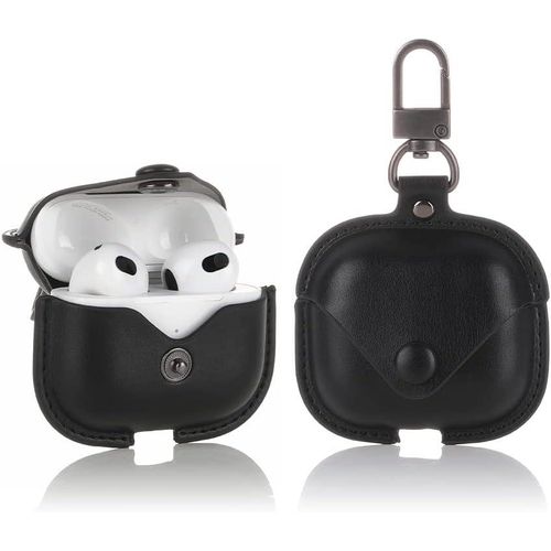 For apple Airpods 3 Case Leather, Airpods 3rd Case Cover AirPod Gen 3 Protective Cover. protects the pods from dirt