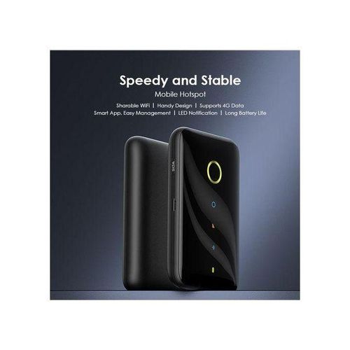 Oraimo High Speed Portable 4G Mobile Wi-Fi (MIFI), can connect upto 8 devices at ago.2920mAh battery capacity that can last upto 2 days standby