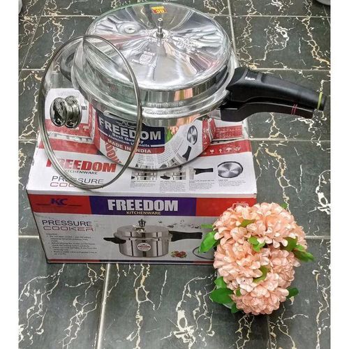 FREEDOM PRESSURE COOKER WITH GLASS LID WITH A CAPACITY OF 5 LITRES