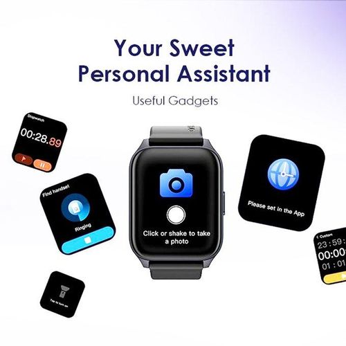 Oraimo watch 4 plus osw-801 smart watch, 2.01'' full touch hd display. can withstand power for a long period of time upto 7 days a week. manages all calls via receiving and ending