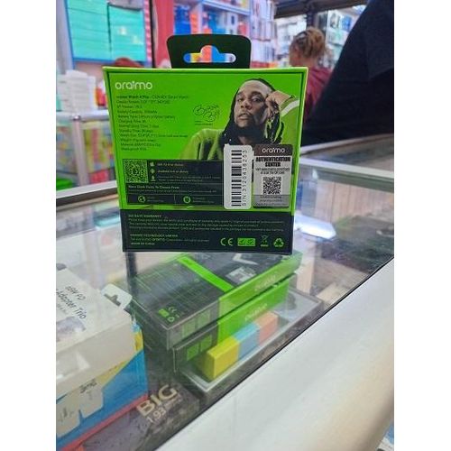 Oraimo watch 4 plus osw-801 smart watch, 2.01'' full touch hd display. can withstand power for a long period of time upto 7 days a week. manages all calls via receiving and ending