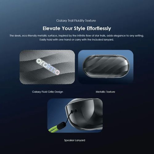 Oraimo SpaceBox 8W FM Wireless Speaker - Compact, Bluetooth, and Rich Sound Quality. superb bass