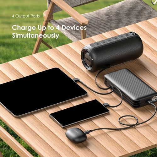Oraimo 3Built-in ChargeCable AniFast Fast Charge 27000mAh. can charger upto 6 devices . 15W super fast charging