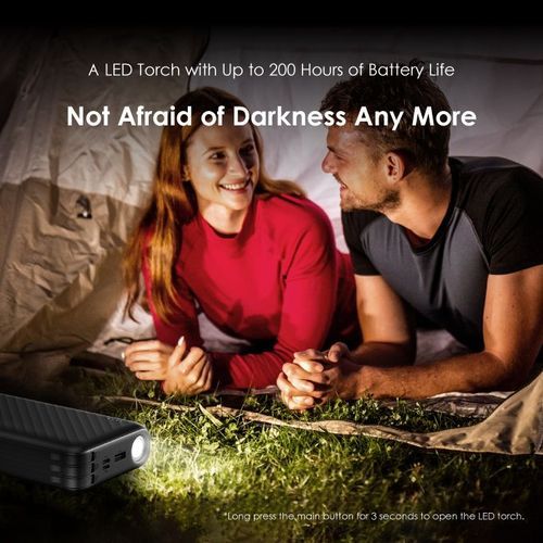 Oraimo 3Built-in ChargeCable AniFast Fast Charge 27000mAh. can charger upto 6 devices . 15W super fast charging